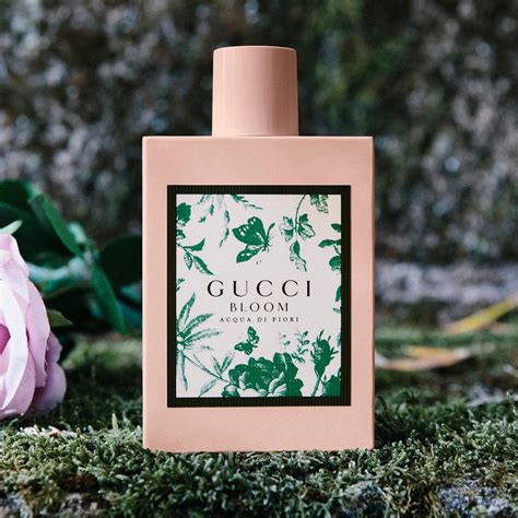 gucci bloom acqua di fiori eau de toilette|gucci bloom green bottle.